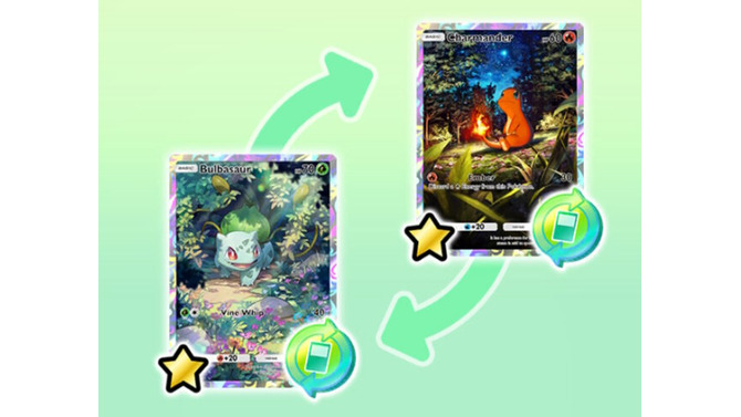 『ポケポケ』7月30日に「トレード機能」が改修！廃止されたトレードメダルは「パック砂時計」とも交換可能に