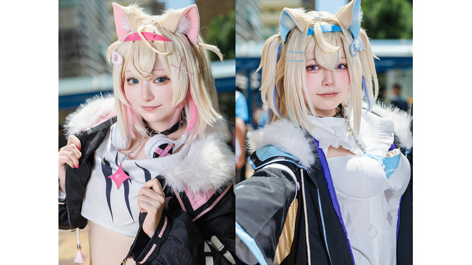フワワ・アビスガード「ホロライブ」／深月（X：@chiaki_1023cos）、モココ・アビスガード「ホロライブ」／さき（X：@Saki_cos_1115）
