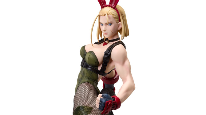 鍛え上げられた肉体美！『スト6』キャミィがバニーガール姿で立体化ー全高約430mmの圧倒的な存在感