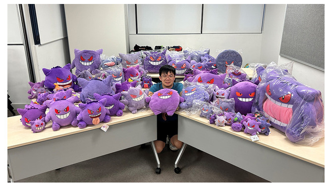 「ゲンガー」グッズ1,200種ゲットだぜ！？ギネス世界記録にファンのコレクションが登録