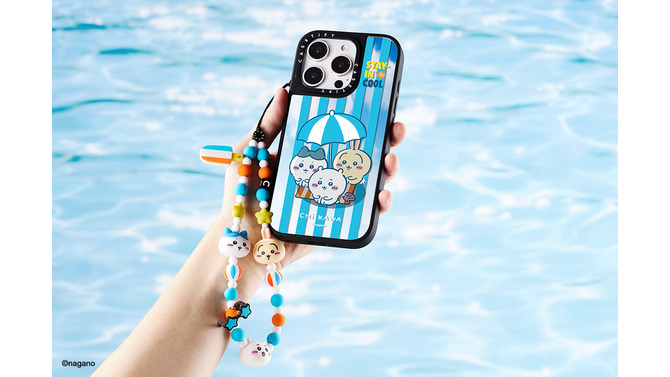 「ちいかわ」サマーシーズンにピッタリ！夏の開放感とワクワクを詰め込んだスマホアクセサリーが、カラフルで可愛さ満点