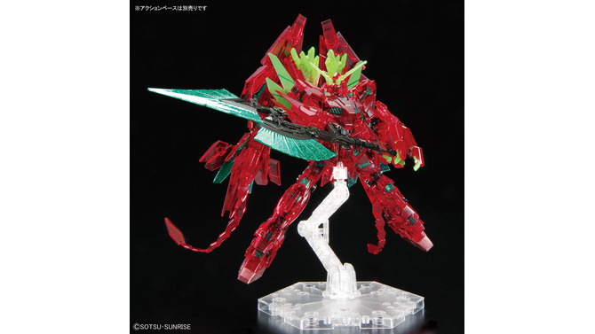 福岡限定色の「HG ユニコーンガンダム ペルフェクティビリティ」がクリアカラーで登場！サイコフレームのクリアグリーンもより深い色合いに