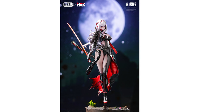 全身タイツの眩しさに期待が高まる！『勝利の女神：NIKKE』より「紅蓮：ブラックシャドウ」塗装完成品フィギュアが公開