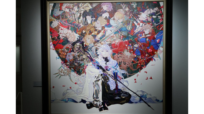 『FGO』最終再臨展へひと足先に参加！心奪われる美麗印刷でイラストの魅力を再発見できたメディア向け内覧会レポート