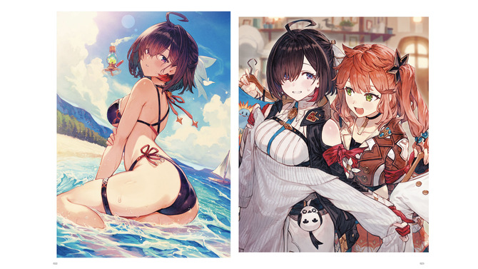 『ユミアのアトリエ』公式ビジュアルブックが刊行！麗しの水着イラストや、貴重なラフスケッチに設定画まで大公開