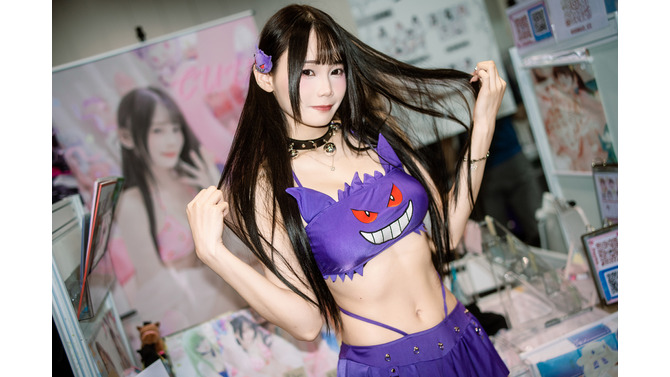ゲンガー（擬人化）『ポケットモンスター』／CU Una 張芷璇（Instagram：cu_una_）