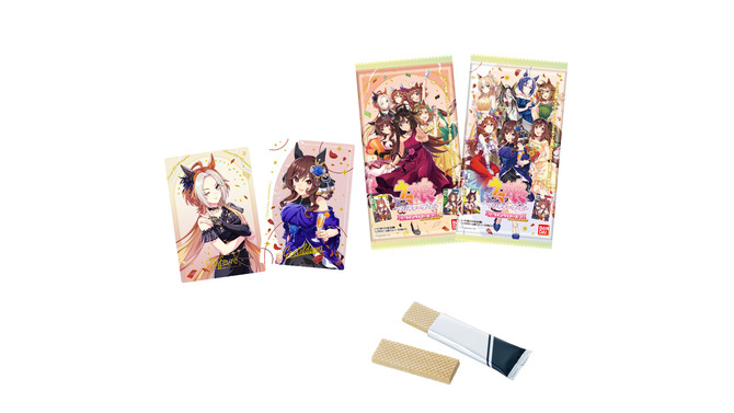 『ウマ娘』ツインウエハース2025年特別弾がいよいよ発売！ドレス衣装のオルフェーヴルやジャングルポケットなど、全30種メタリック仕様