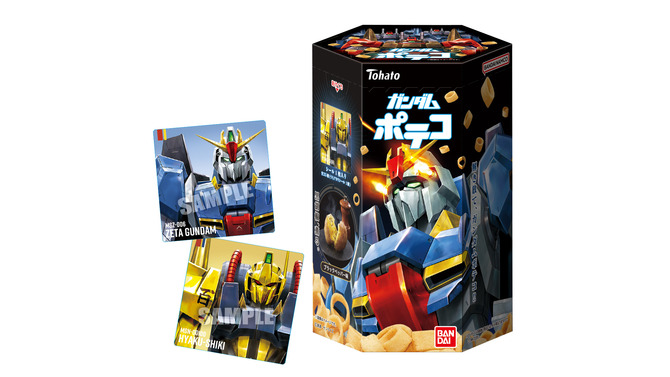 百式やジ・O、サイコ・ガンダムMk-IIまで！描き起こしMSシール付き「ガンダムポテコ」が“ΖガンダムVer.”にリニューアルして8月25日発売