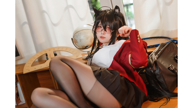 大鳳（下校後の甘い時間）『アズールレーン』／渊秧（Weibo：-渊秧-）