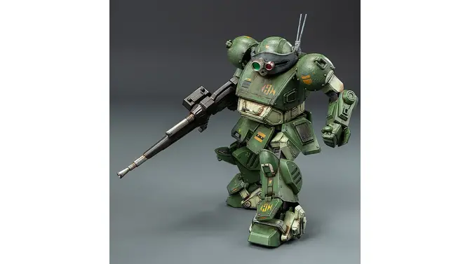 全世界900台限定！「装甲騎兵ボトムズ」“ロボ道 スコープドッグ”が激しいダメージ表現や重厚な汚れ塗装を施したヘビーウェザリング版として予約受付中