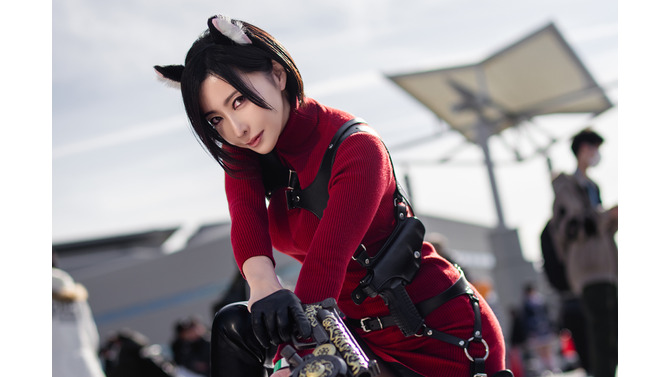 エイダ（猫耳）『バイオハザード RE:4』／月島 圭（X：@tsukishimakeia）