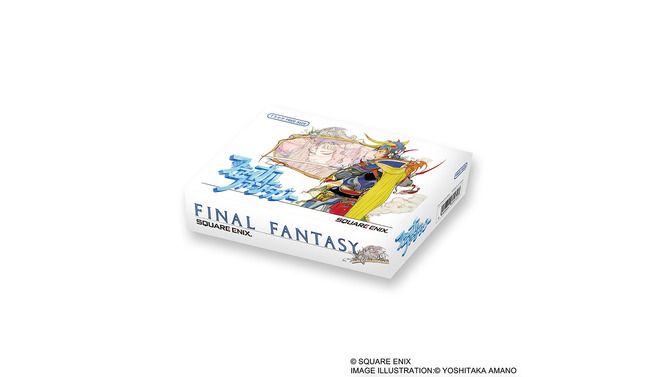 『FF』ゲーム開封前のワクワクする気持ちが蘇る！当時のパッケージ風梱包のTシャツや『VI』までのキャラクターグッズがズラリ