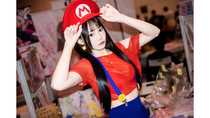マリオ（女体化）／CU Una 張芷璇（Instagram：cu_una_）