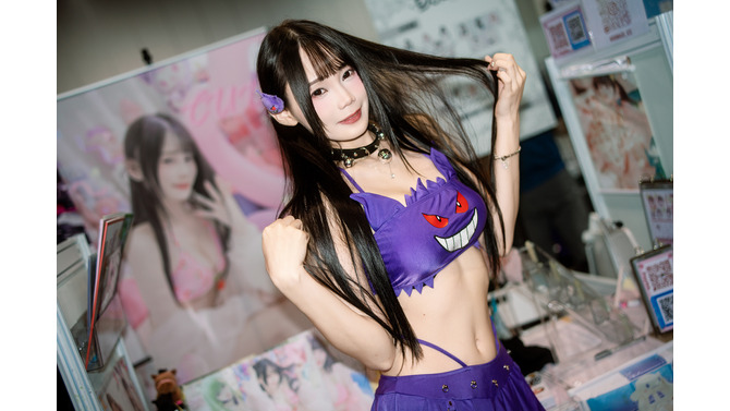 ゲンガー（擬人化）『ポケットモンスター』／CU Una 張芷璇（Instagram：cu_una_）