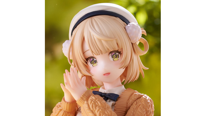 暖かなコーデ姿が可愛い「しぐれうい」プライズフィギュアが再登場！ニットの素材感やスカートのフリルなどディテールにも注目