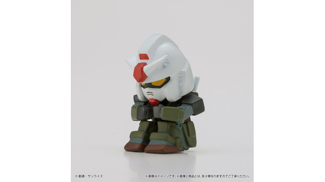 「まちぼうけ ガンダム」特別弾が、ガシャポンオンライン限定販売！リアルタイプカラーのガンダムやジムなど全4種ラインナップ