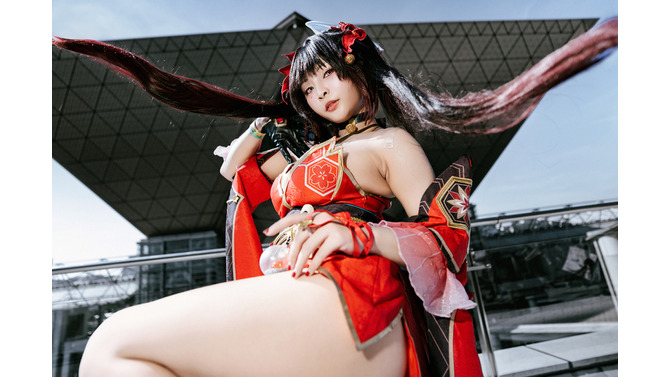 花火『崩壊：スターレイル』／鶴葵（X：@tsuru_Cosplay）