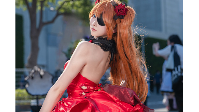 式波・アスカ・ラングレー：WILLE（NIKKEコラボ衣装）／μ(ミュー)（X：@xxmyu_myu）