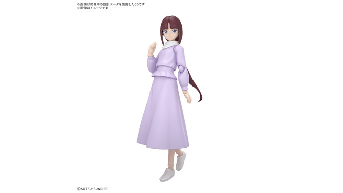 ガンダムXのヒロイン「ティファ」がプラモ化！ロングヘアーや座った姿も再現できる豊富なパーツが付属