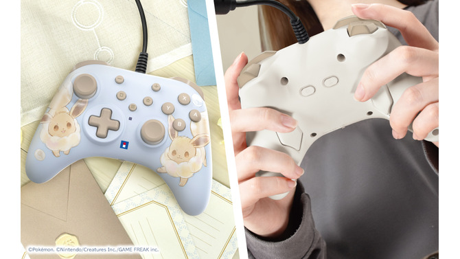 もふっと可愛いイーブイ！『ポケモン』スイッチ2向け周辺機器・アクセサリーがHORIより発売決定