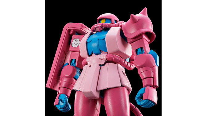 ピンク・ブルーのビビットカラーが強烈！ドラマ公式ガンプラ「HG 量産型ルカ専用ザク」が8月28日12時より予約開始