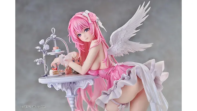 ムチっとした太もも！『勝利の女神：NIKKE』より「ドロシー：ノスタルジア」がフィギュア化―衣装の質感やテーブル上の小物まで精巧に再現