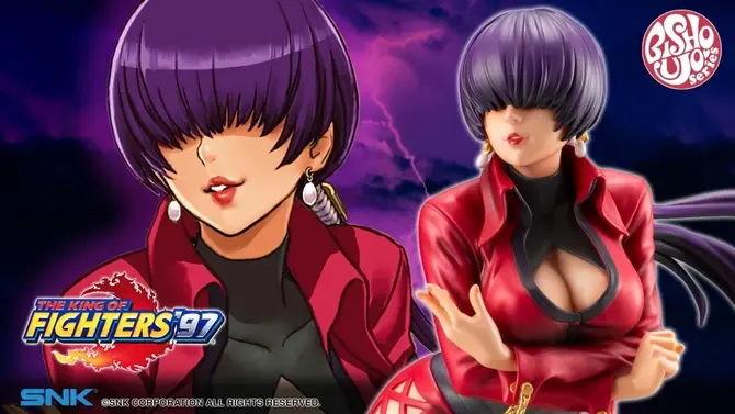 むっちり、パツンパツンにこだわり！『KOF』より「荒れ狂う稲光のシェルミー」がフィギュアシリーズBISHOUJOに参戦