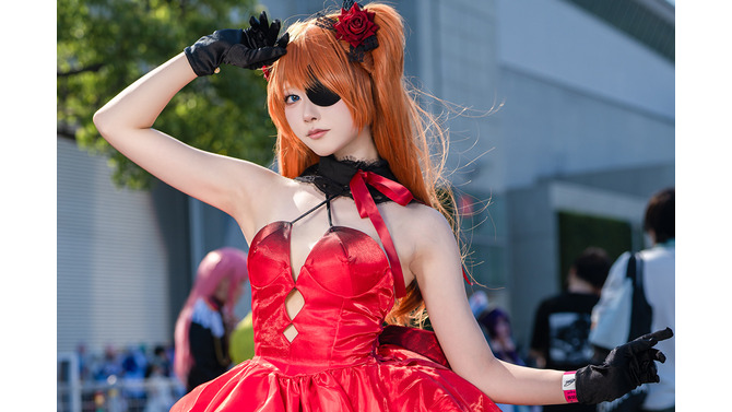 式波・アスカ・ラングレー：WILLE（NIKKEコラボ衣装）／μ(ミュー)（X：@xxmyu_myu）