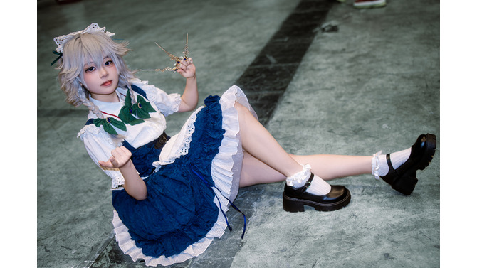 十六夜咲夜『東方Project』／鸭嘎（Instagram：yaga_23333）
