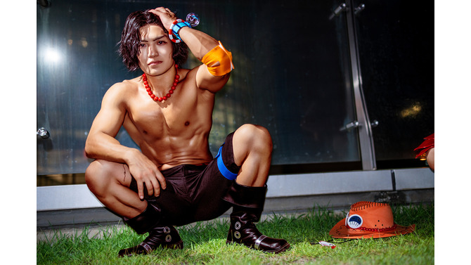 エース「ONE PIECE」／拳タロウ（X：@Light_Middle_K）