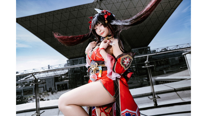 花火『崩壊：スターレイル』／鶴葵（X：@tsuru_Cosplay）