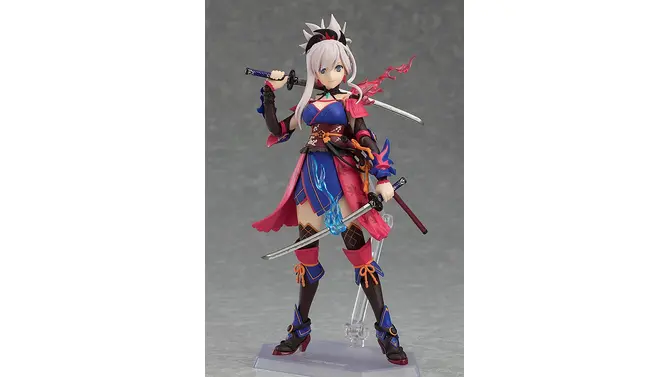 『FGO』より「セイバー/宮本武蔵」アクションフィギュアが再販！豊かな表情パーツに加えて、刀や好物のうどんなどオプションも充実