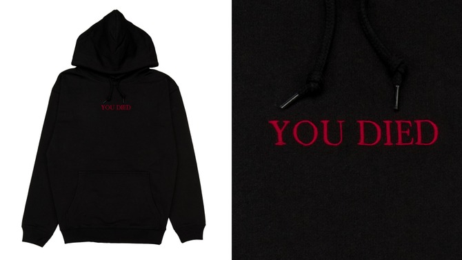 『Bloodborne』何度も見る“YOU DIED”メッセージがパーカー＆Tシャツに！新作グッズを「TGS2025」にて先行販売