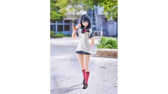 ブランコに座るミニスカ×太ももにドキドキ！「グリッドマン ユニバース」より「宝多六花」の新規アクションフィギュアが予約スタート