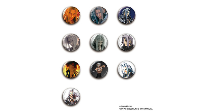 『FF7』セフィロスしか入っていない！歴代イラストやCGを取り揃えたカンバッチBOXが予約受付開始
