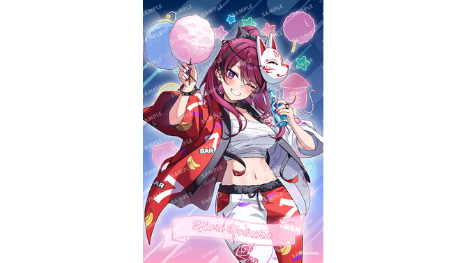 「NexuStella（ネクサステラ）」所属Vライバーがブロマイドに！武士来舞、ネクカラメンバーのお祭り衣装が「エンタメプリント」で発売