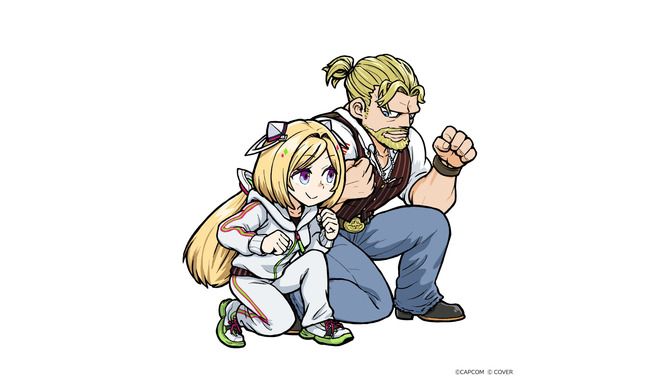 『スト6』×「ホロライブ」第2弾のコラボ漫画が公開！アキロゼは、ガイルと“しゃがみ溜め修行”「おなかすいた…」「まだだ！」