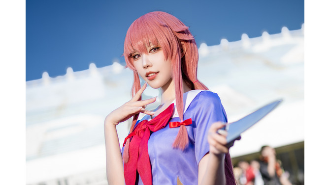 我妻由乃「未来日記」／冥咲（Instagram：_mei.404、X：@_mei404）