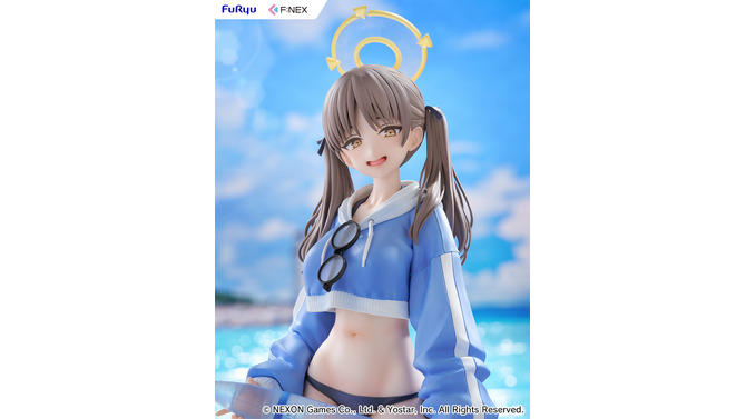『ブルアカ』から「モエ(水着)」フィギュアが予約受付開始！リアルなシワ表現を施したジャケットなど、魅力を丹念に再現