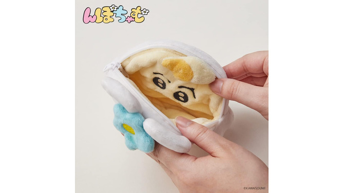 表情違いで2倍楽しい！んぽちゃむ＆きみまろポーチが人気