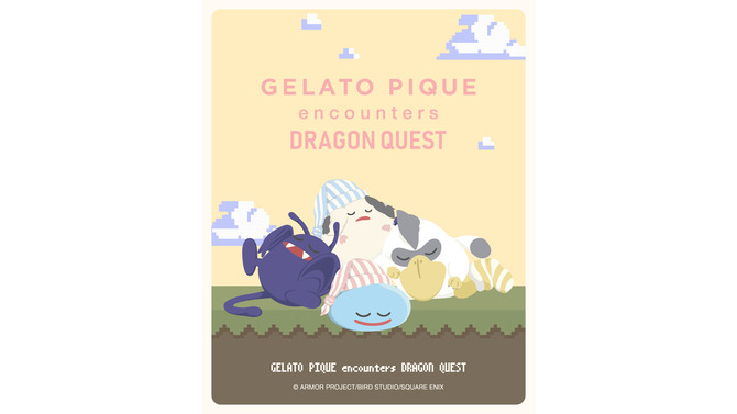 ジェラピケが『ドラクエ』と初コラボ！すやすや眠るスライムやドラキーが可愛い、ふんわり肌触りのルームウェアを多数展開