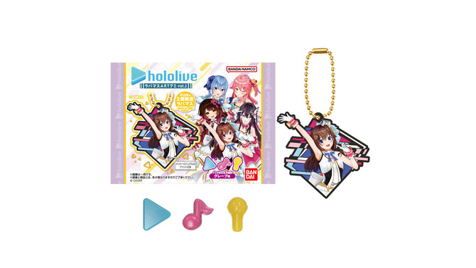 秘密結社holoXは新規撮りおろしビジュアル！ホロライブ・メンバー全19名の「ラバマスARTグミ」が10月13日発売決定