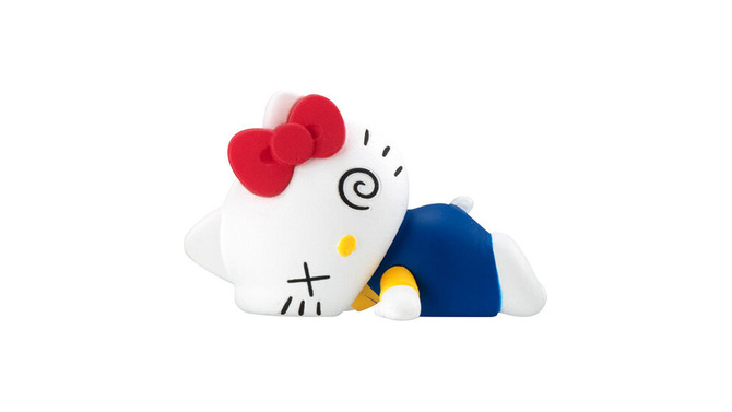 サンリオ人気キャラがコミカルに「ばたんきゅ～」―ハローキティからクロミまで全5種類
