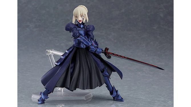 『Fate』シリーズより「セイバーオルタ」「“赤”のセイバー」の可動フィギュアが再販へ―艶やかな甲冑の光沢が映える
