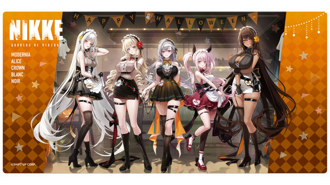『勝利の女神：NIKKE』モダニアら5名が描き下ろしイラストで登場！あみあみにてポップアップショップを10月10日より開催