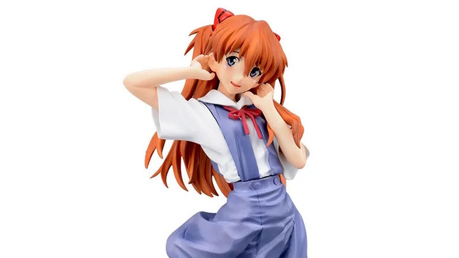 表情とポーズが可愛い制服「アスカ」！「エヴァンゲリオン」より5つのプライズフィギュアが順次展開