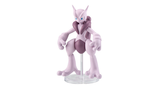 『ポケモン』メガミュウツーX・Yが可動フィギュアでガシャポン化ー全高約10センチ