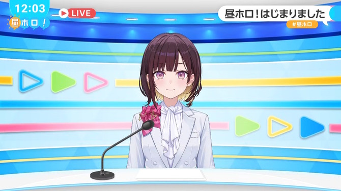ホロライブ新アナウンサー「井月みちる」就任！1人だけじゃない？「新しい仲間たちと一緒に」など、さらなる新スタッフ登場も示唆
