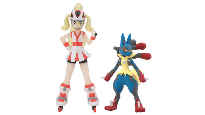 「ポケモンスケールワールド」から「コルニ＆メガルカリオ」がセットで商品化！大きなサイズの「メガギャラドス」と共に予約受付実施
