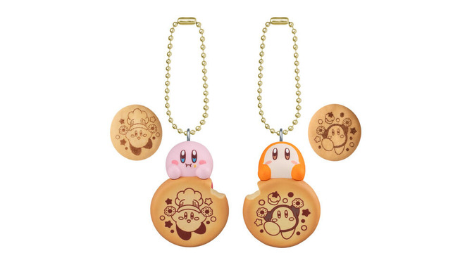 もぐもぐするカービィとワドルディ！ビスケットの絵柄まで可愛い「マスコット&ビスケット」全7種ラインナップ